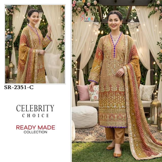Shree Fabs 2351 catalog pakistani suits wholesale