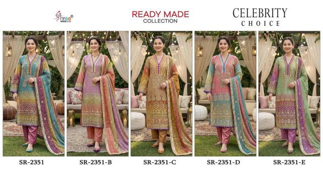 Shree Fabs 2351 catalog pakistani suits wholesale