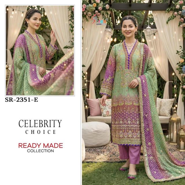 Shree Fabs 2351 catalog pakistani suits wholesale