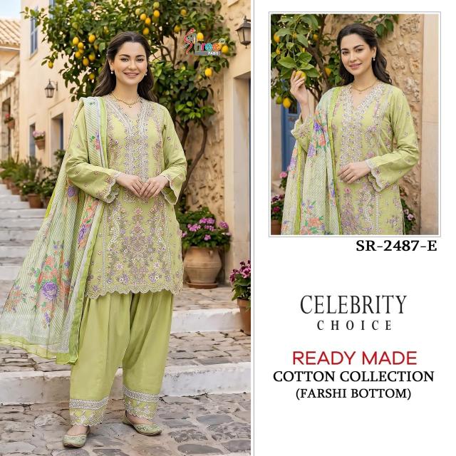 Shree Fabs 2487 catalog pakistani brand salwar suit wholesaler