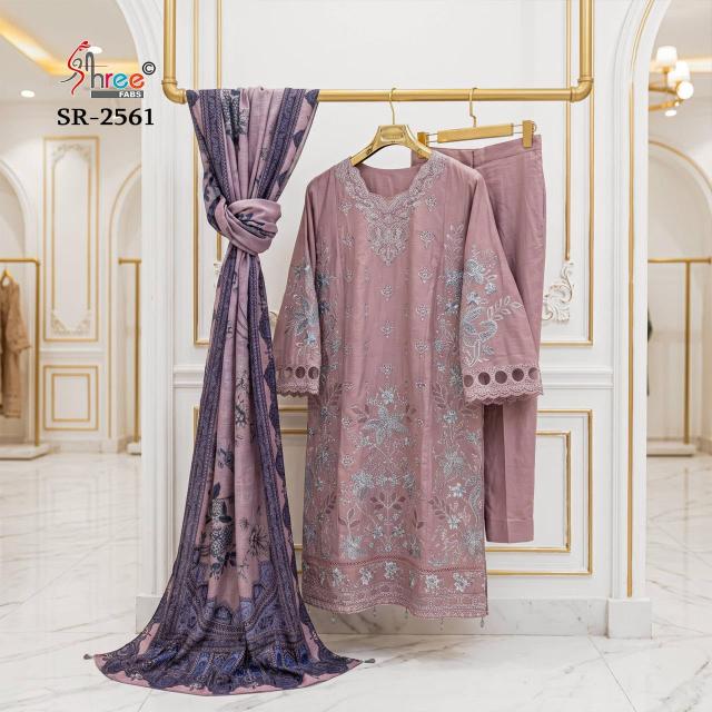 Shree Fabs 2561 catalog wholesale market for pakistani suits in hyderabad