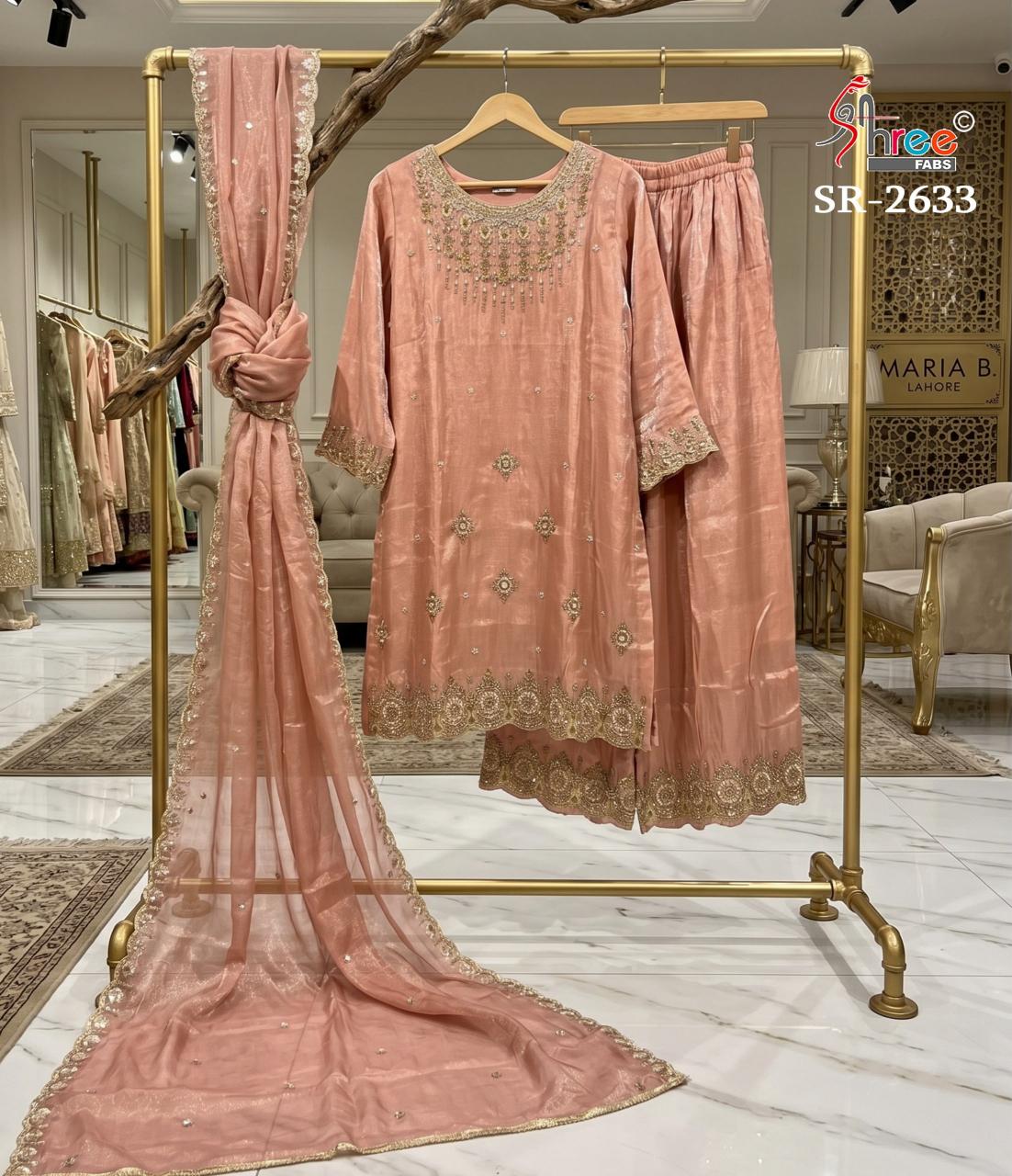Shree Fabs 2633 catalog pakistani suits catalogue wholesale