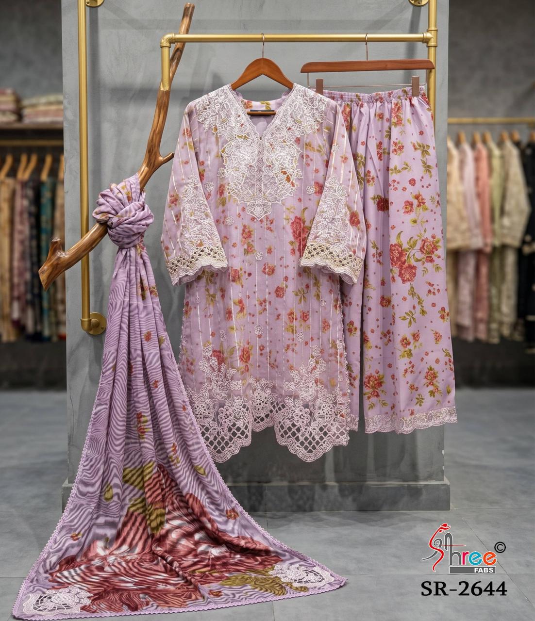 Shree Fabs 2644 catalog wholesalers of pakistani suits in pakistan