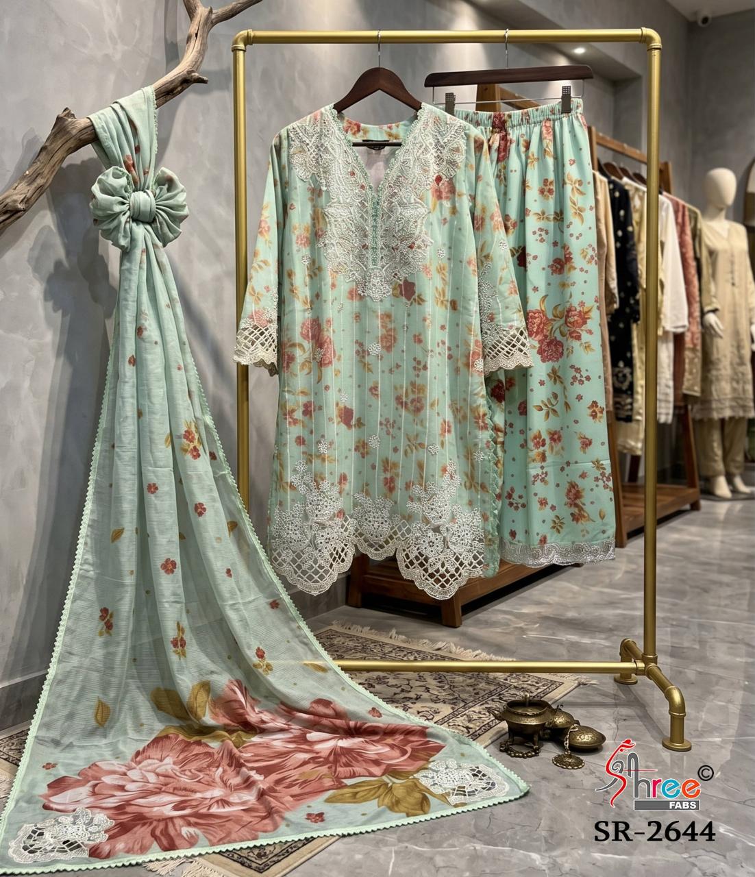 Shree Fabs 2644 catalog wholesalers of pakistani suits in pakistan