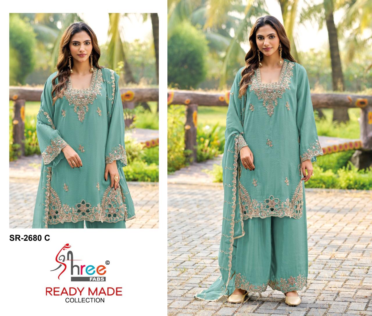 Shree Fabs 2680 catalog buy pakistani suits wholesale