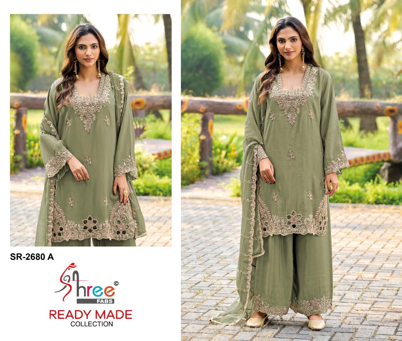 Shree Fabs 2680 catalog buy pakistani suits wholesale