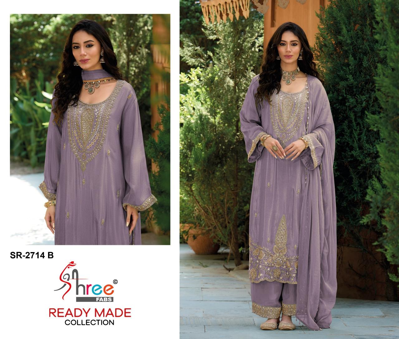 Shree Fabs 2714 catalog pakistani suits wholesalers in amritsar