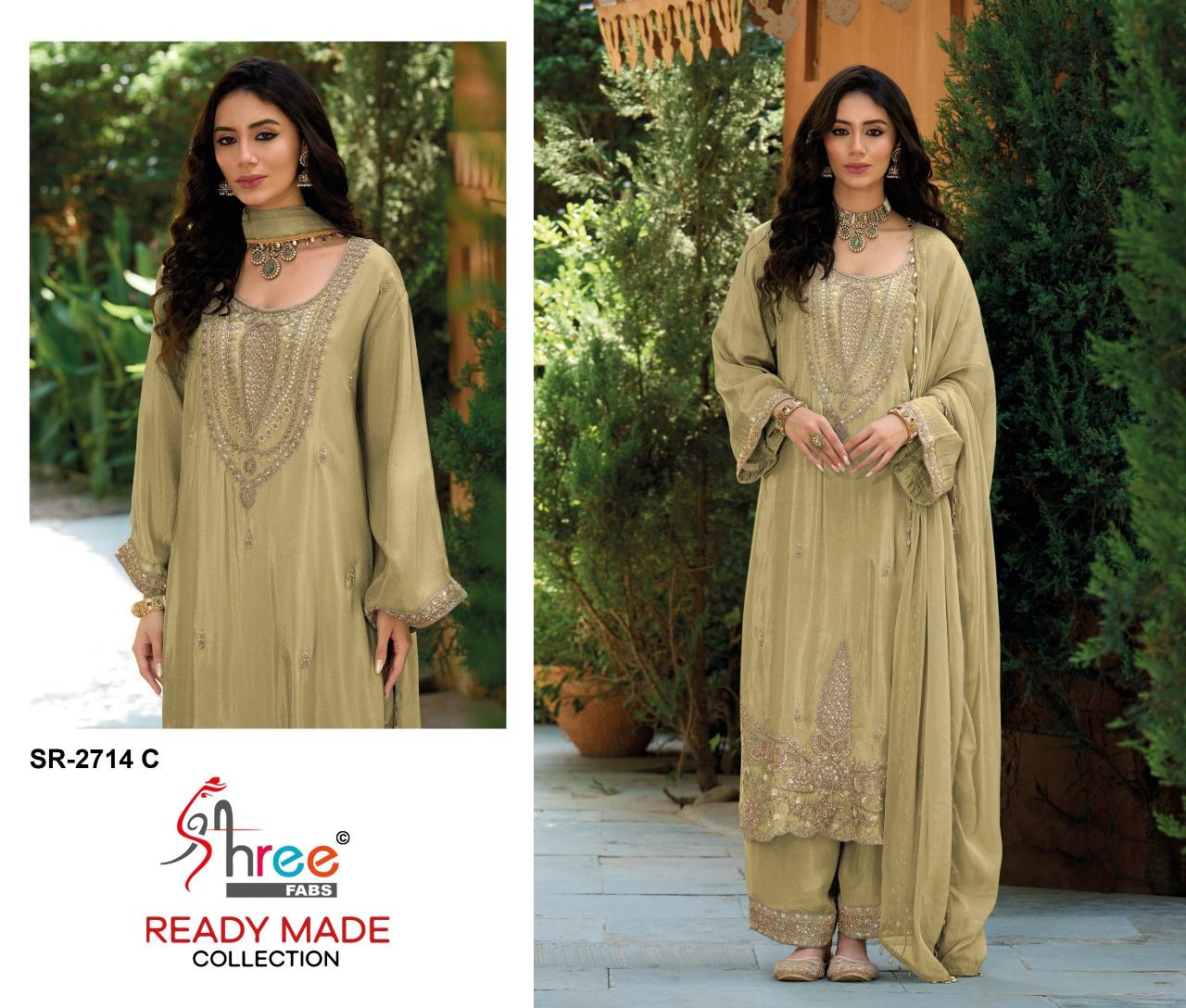 Shree Fabs 2714 catalog pakistani suits wholesalers in amritsar