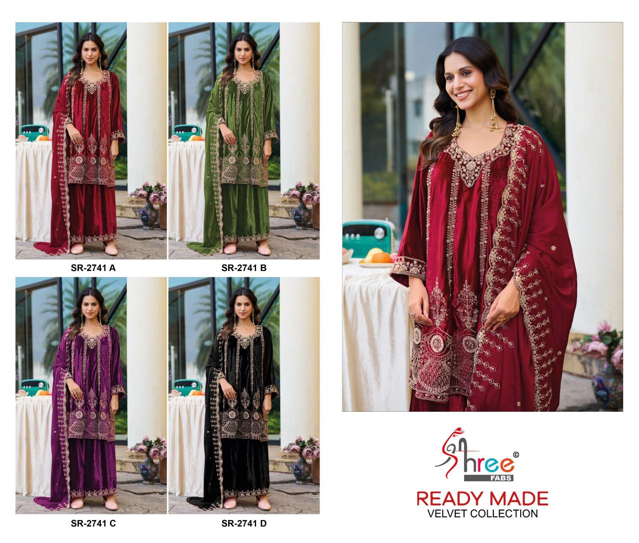 Shree Fabs 2741 catalog designer salwar kameez wholesale online
