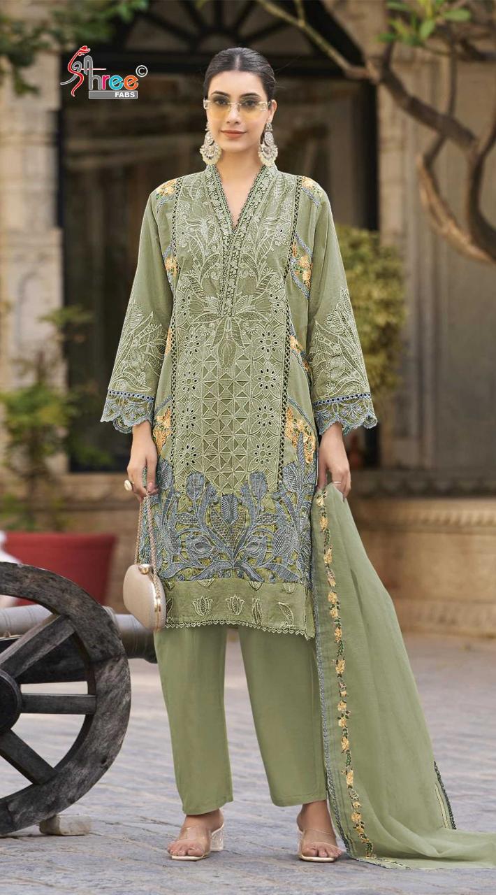 Shree Fabs 5563 catalog pakistani suits wholesale near me