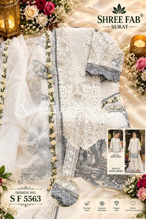 Shree Fabs 5563 catalog pakistani suits wholesale near me