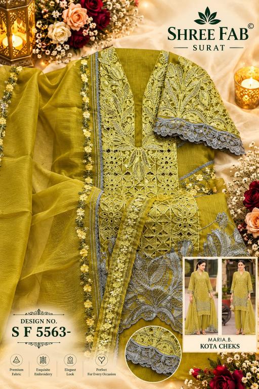 Shree Fabs 5563 catalog pakistani suits wholesale near me