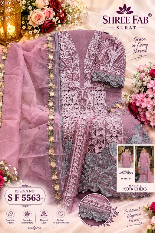 Shree Fabs 5563 catalog pakistani suits wholesale near me