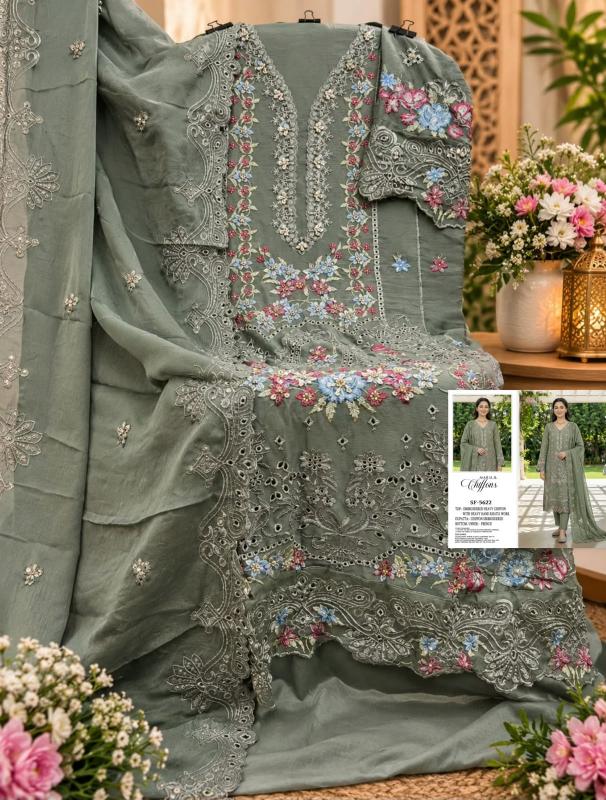 Shree Fabs 5622 catalog unstitched pakistani suits wholesale