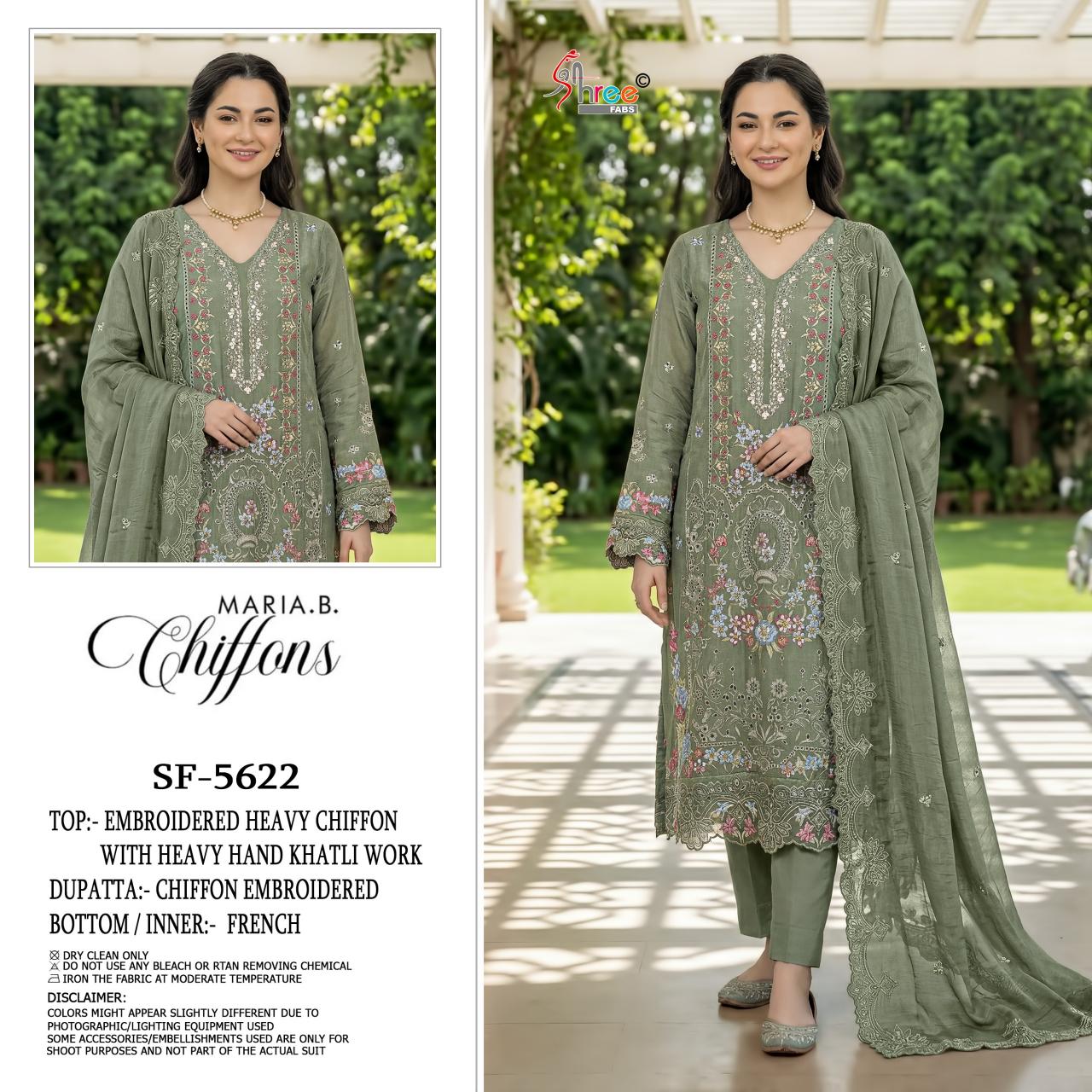Shree Fabs 5622 catalog unstitched pakistani suits wholesale