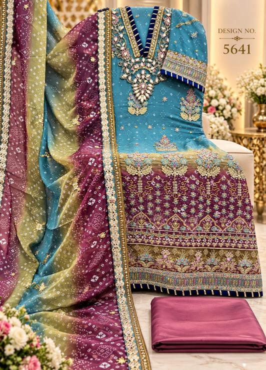 Shree Fabs 5641 catalog pakistani suits wholesale in surat 