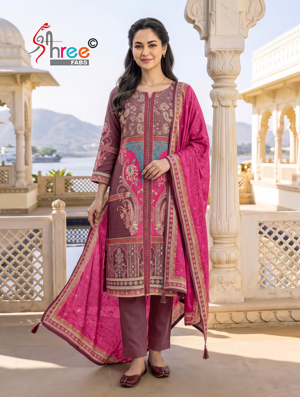 Shree Fabs kt 375 catalog wholesale pakistani suits on line