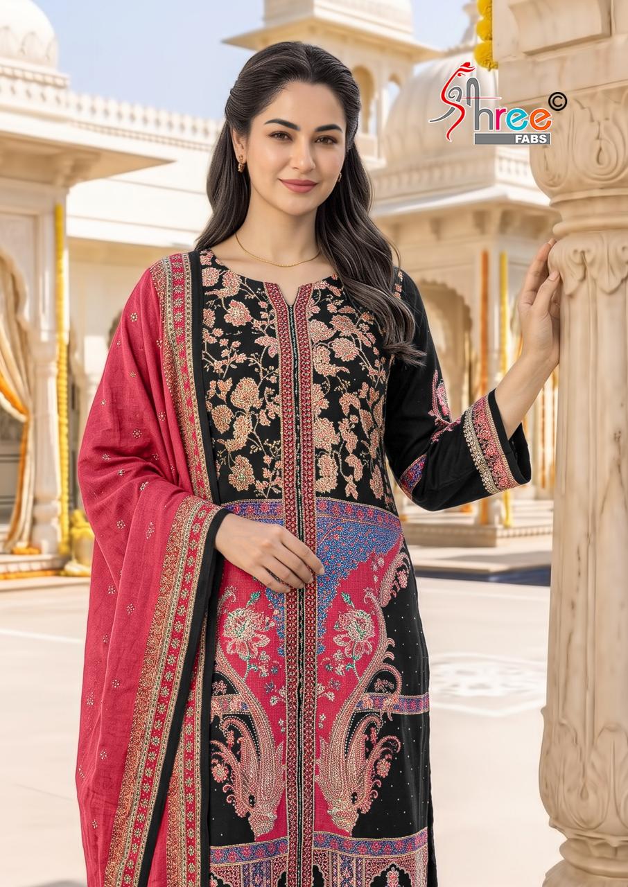 Shree Fabs kt 375 catalog wholesale pakistani suits on line