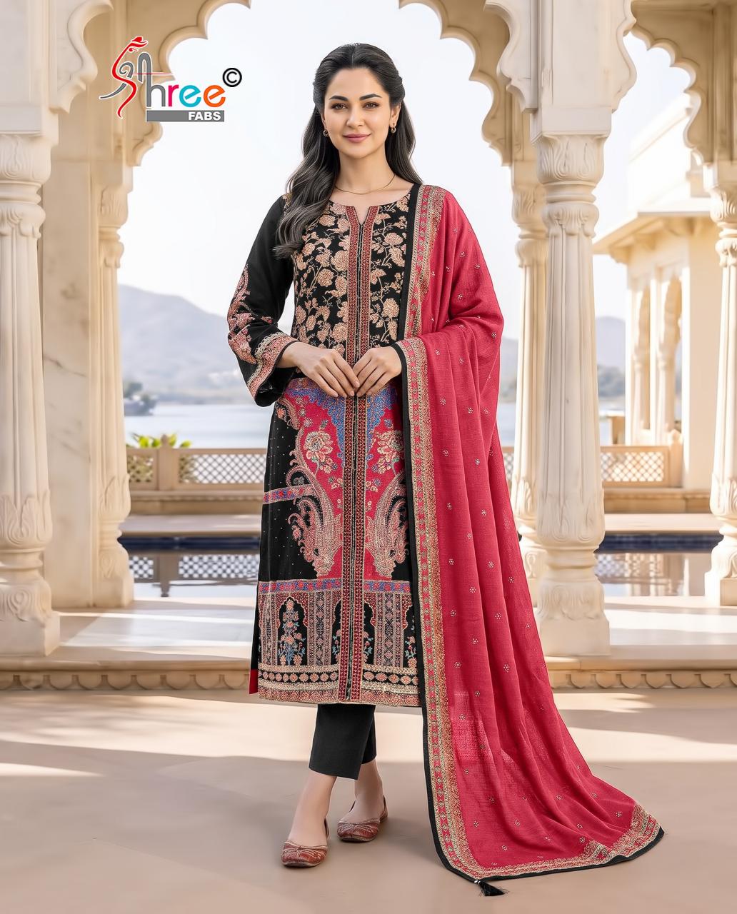 Shree Fabs kt 375 catalog wholesale pakistani suits on line