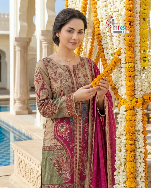 Shree Fabs kt 375 catalog wholesale pakistani suits on line
