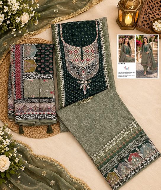 Shree Fabs KT 416 catalog pakistani suits wholesalers in mumbai