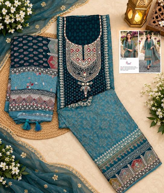Shree Fabs KT 416 catalog pakistani suits wholesalers in mumbai
