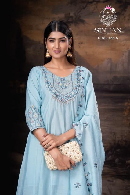 Sinhan 156 catalog anuswara kurtis wholesale