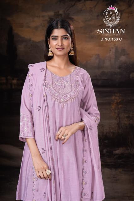Sinhan 156 catalog anuswara kurtis wholesale