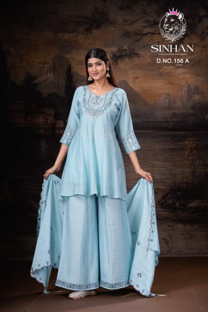 Sinhan 156 catalog anuswara kurtis wholesale