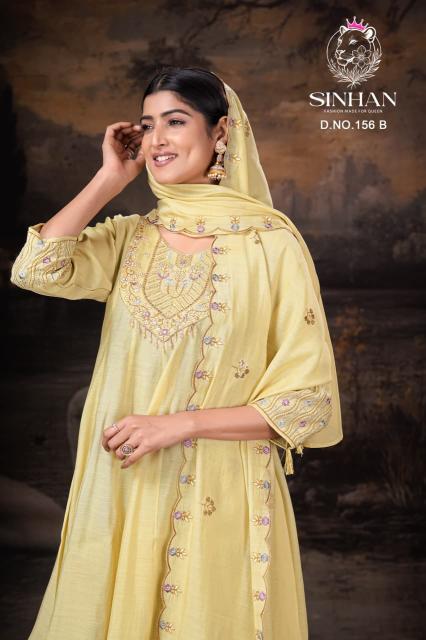 Sinhan 156 catalog anuswara kurtis wholesale