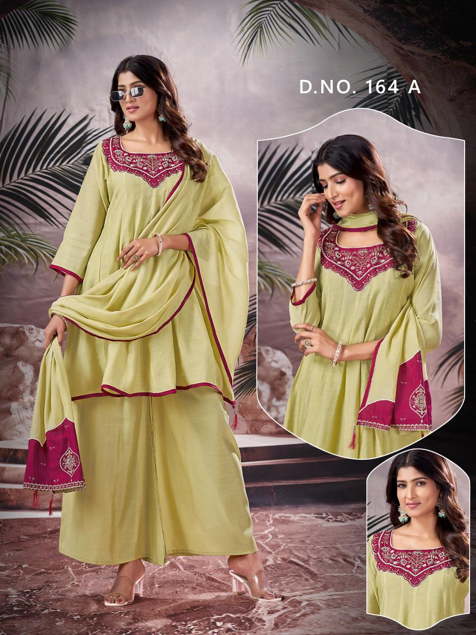 Sinhan 164 catalog best wholesale shops in surat for designer kurtis