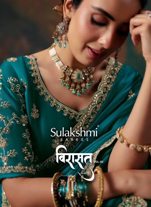 Sulakshmi Virasat vol 2 catalog saree wholesale dealers in bangalore