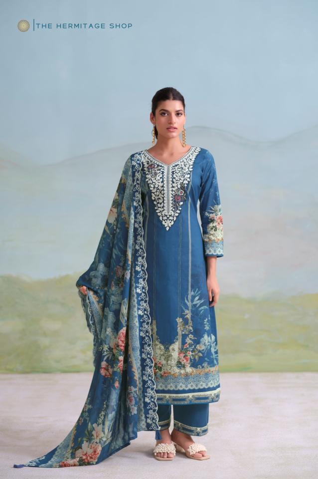 The Hermitage Shop Binsaeed Originals catalog unstitched salwar kameez wholesalers kolkata