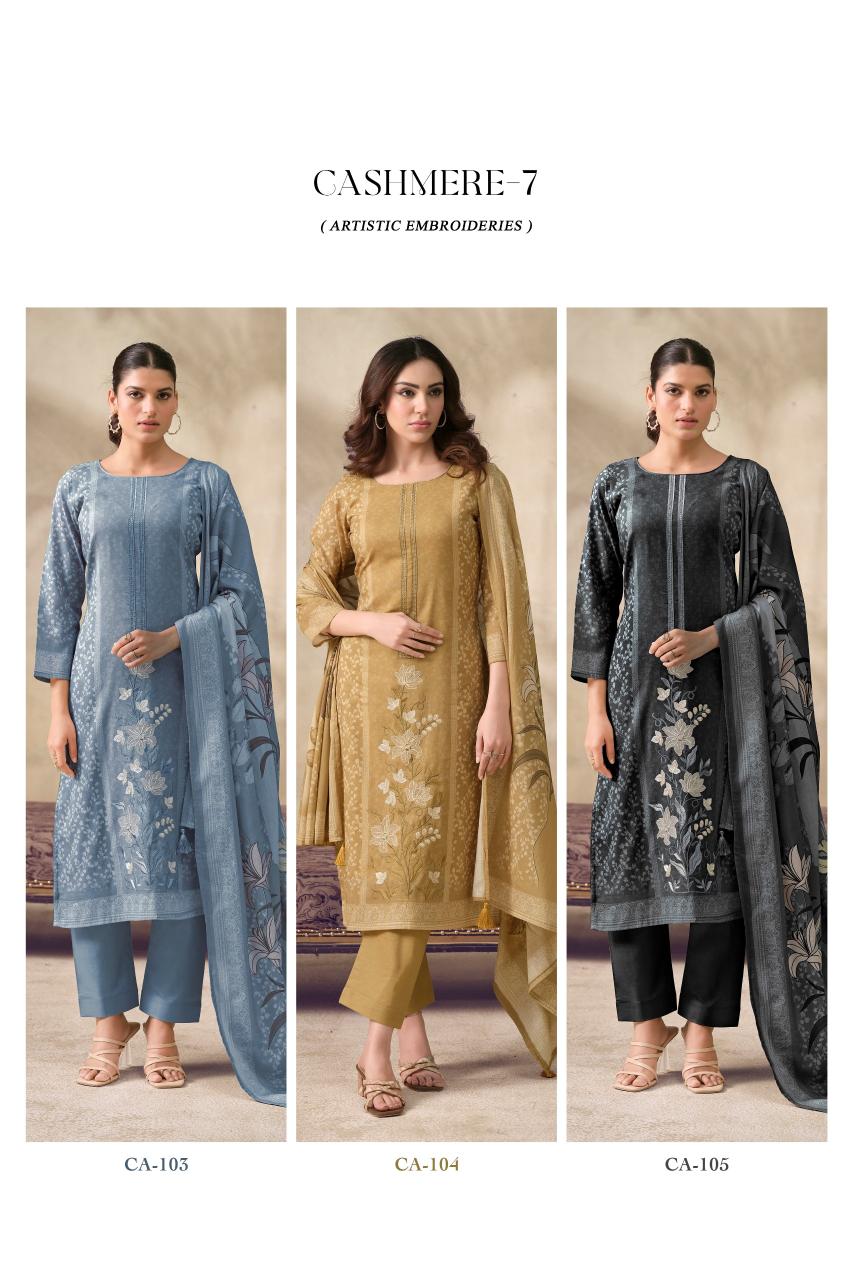 The Hermitage Shop Cashmere vol 7 catalog wholesale salwar kameez