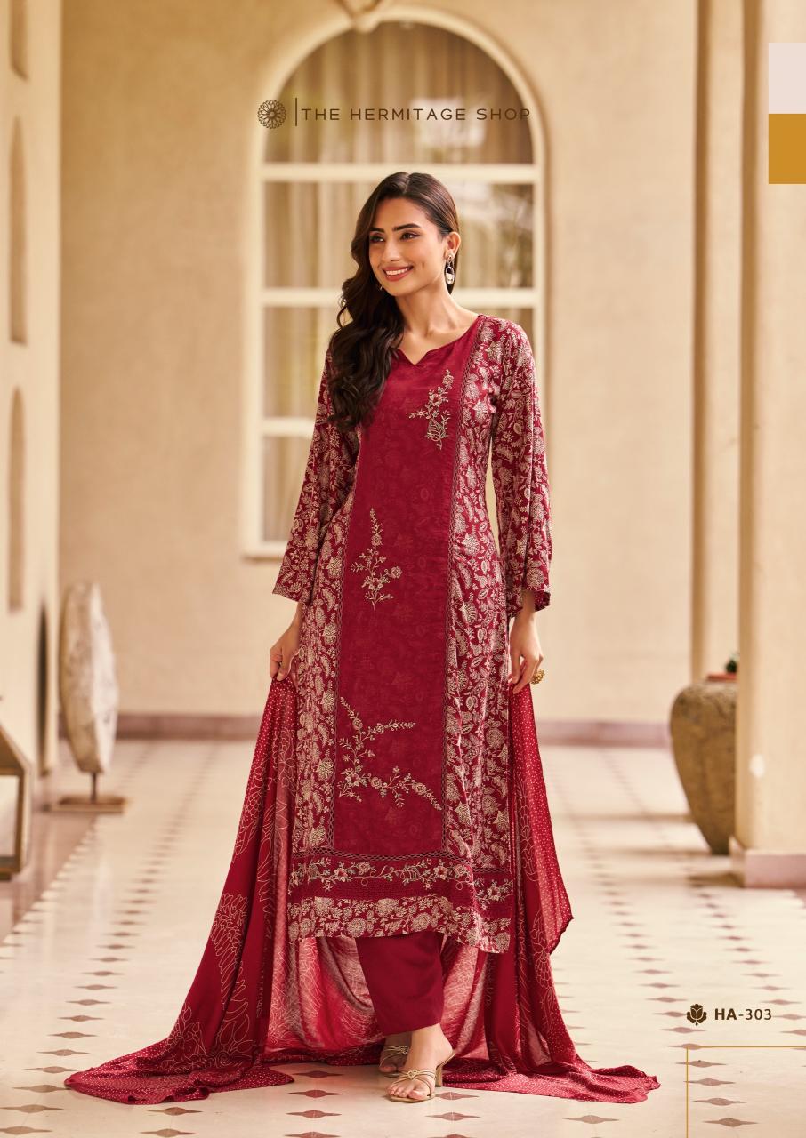 The Hermitage Shop Hassal catalog designer salwar kameez wholesale in mumbai