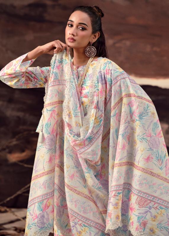 The Hermitage Shop Petals In Mal catalog unstitched salwar kameez wholesalers in mumbai