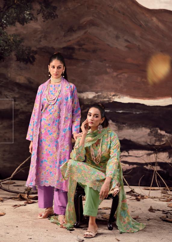 The Hermitage Shop Petals In Mal catalog unstitched salwar kameez wholesalers in mumbai