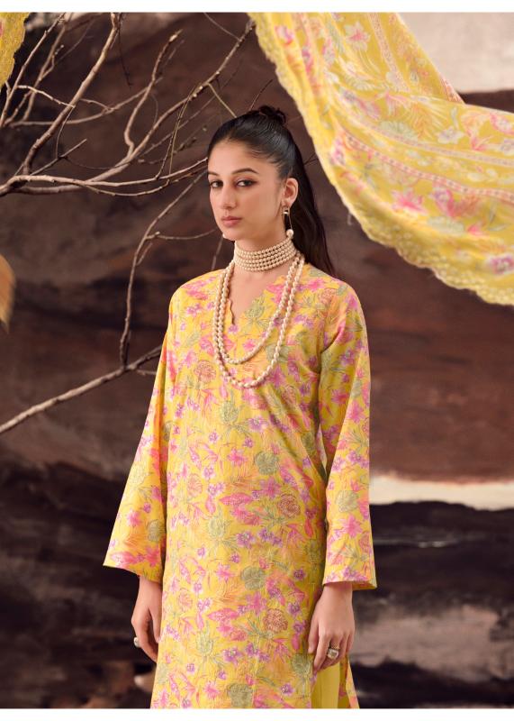 The Hermitage Shop Petals In Mal catalog unstitched salwar kameez wholesalers in mumbai