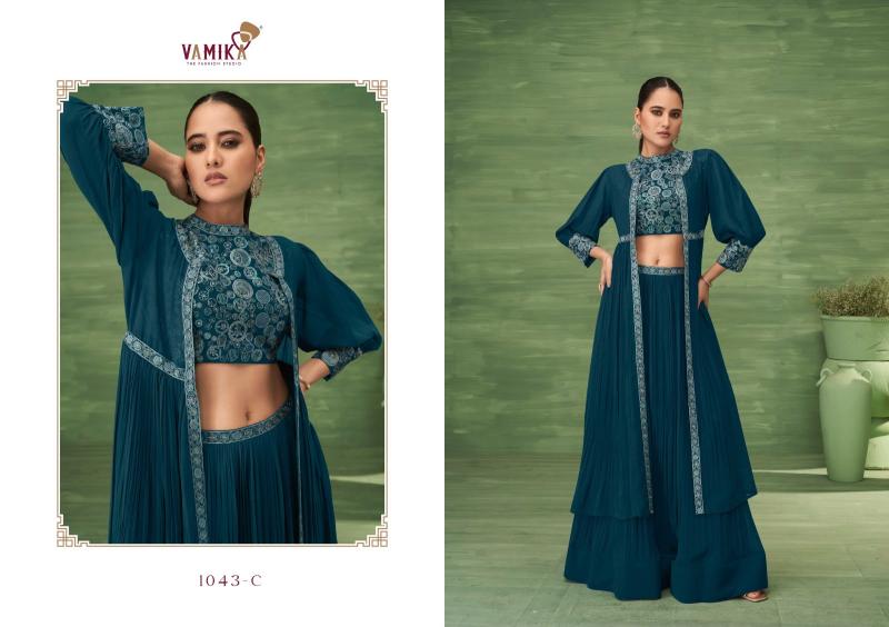 Vamika Celebrity Vol 5 Gold catalog lehenga wholesale in pondicherry