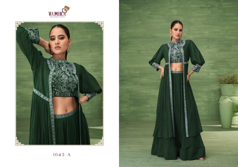 Vamika Celebrity Vol 5 Gold catalog lehenga wholesale in pondicherry