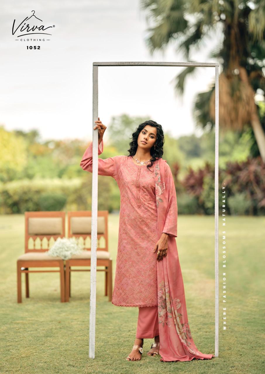Virva Do Bahaar catalog wholesale dress materials in chennai