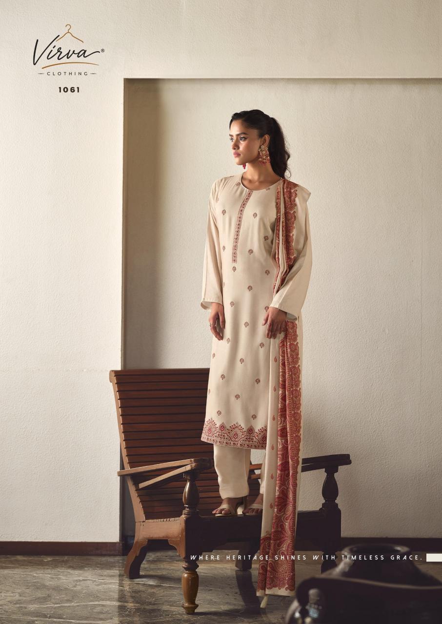 Virva Mah E Noor catalog wholesale unstitched salwar kameez suppliers