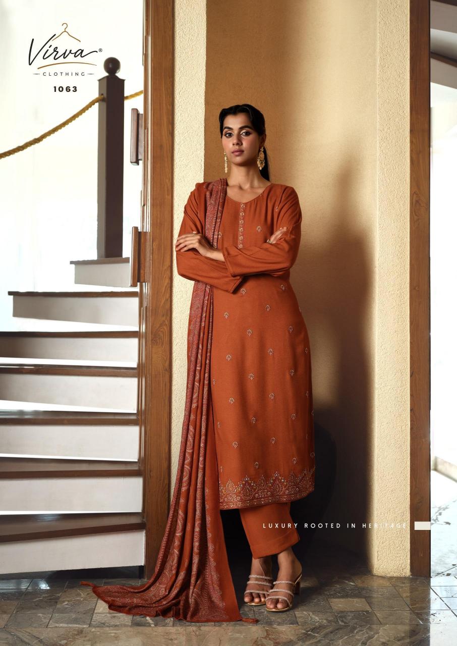 Virva Mah E Noor catalog wholesale unstitched salwar kameez suppliers