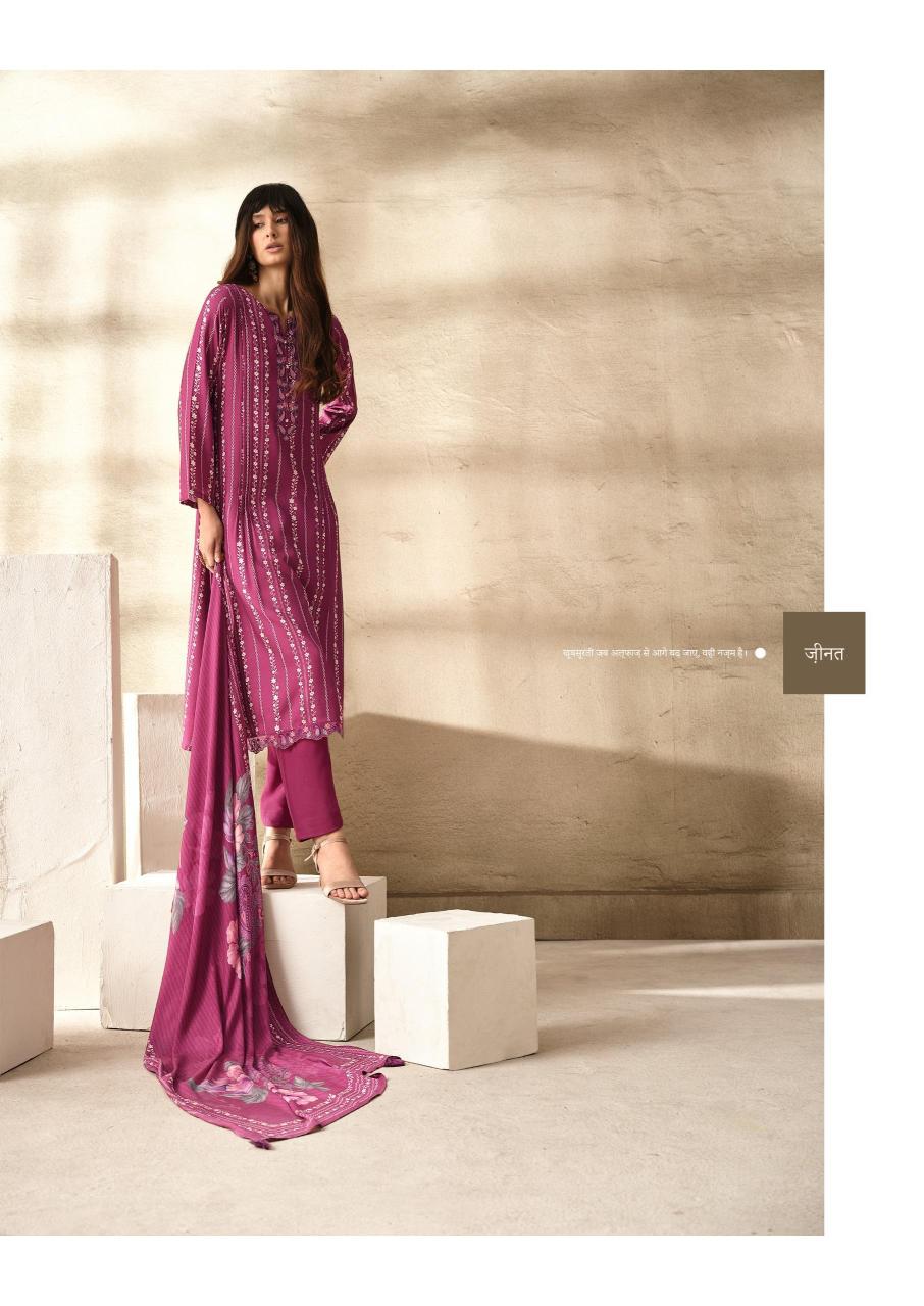 Virva Nazm catalog ikat dress materials wholesale