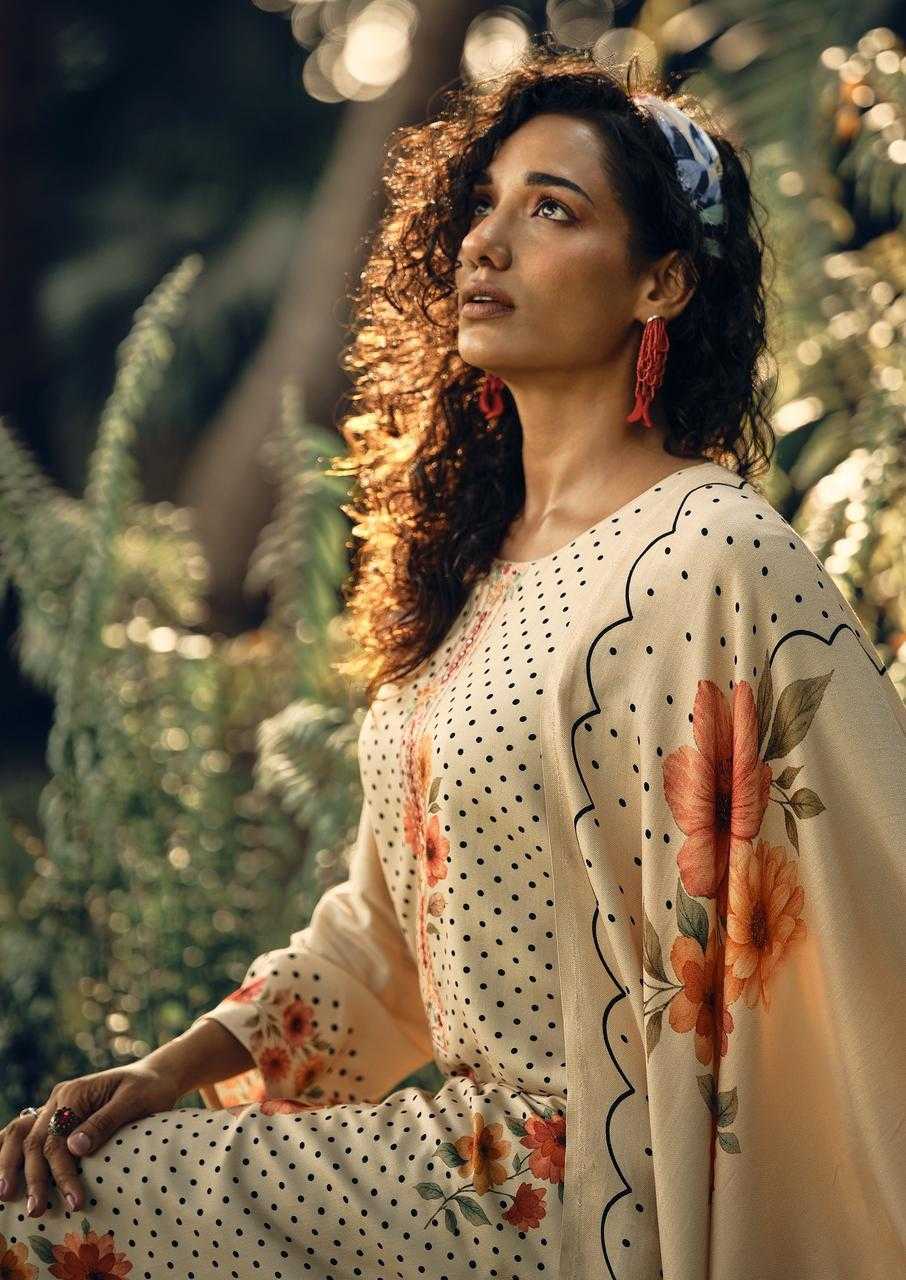 Virva Pashmina Mornings catalog dress materials wholesale near me