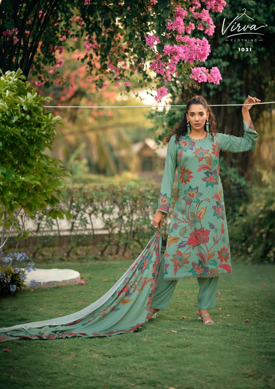 Virva Pashmina Valley catalog mumbai wholesale salwar kameez