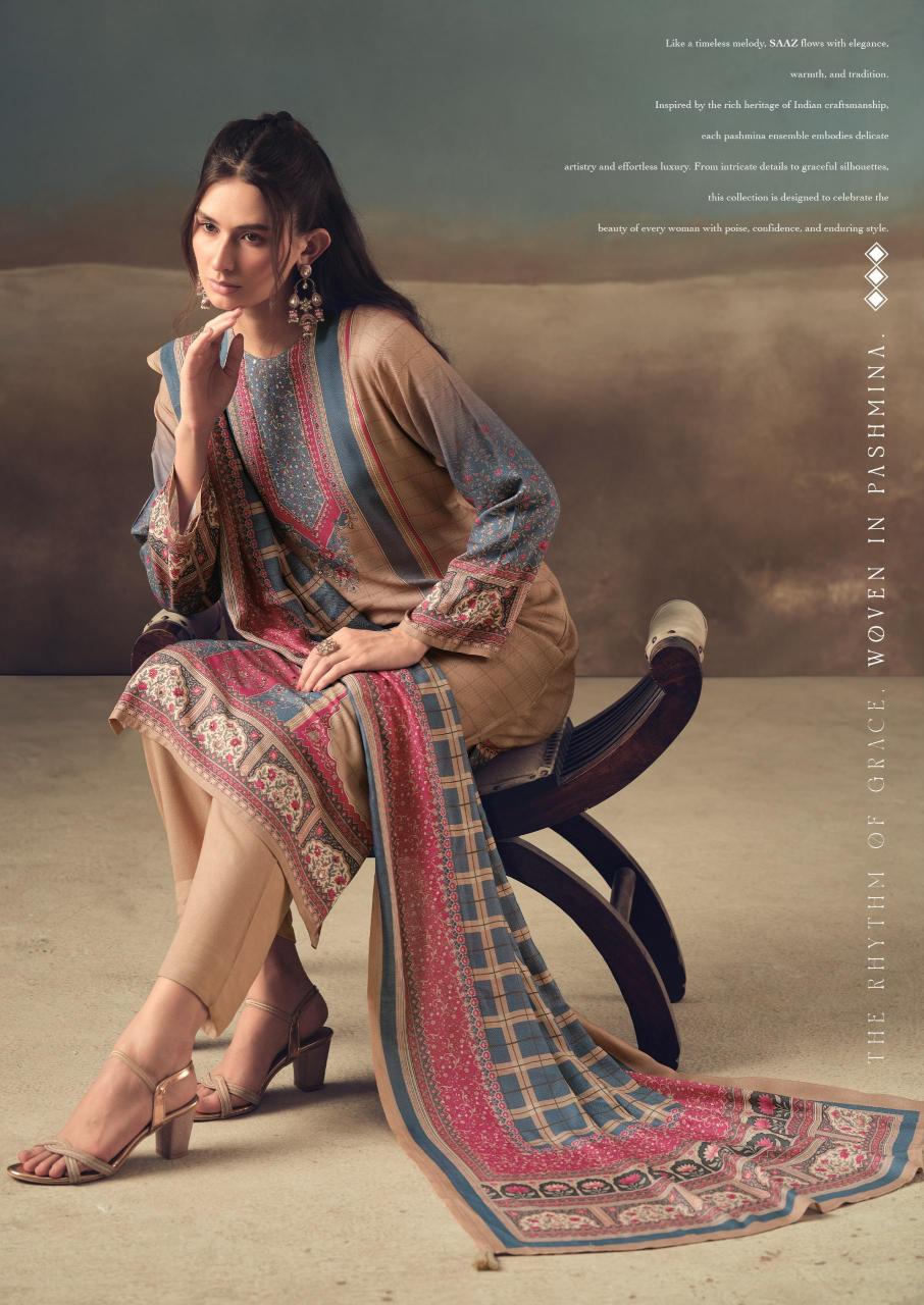 Virva Saaz catalog designer dress materials wholesale