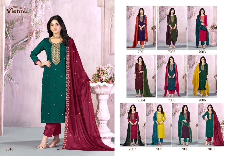 Vishnu Femina catalog wholesale market of salwar kameez in surat