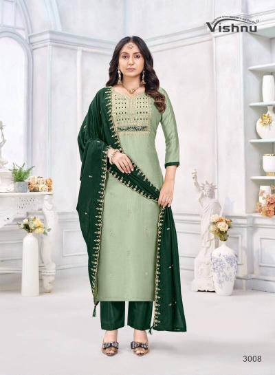 Vishnu Jamaina catalog unstitched heavy salwar kameez in jaipur wholesale