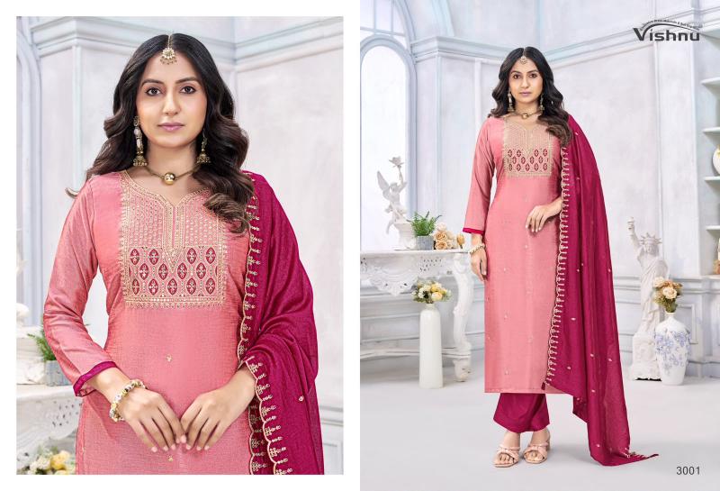Vishnu Jamaina catalog unstitched heavy salwar kameez in jaipur wholesale
